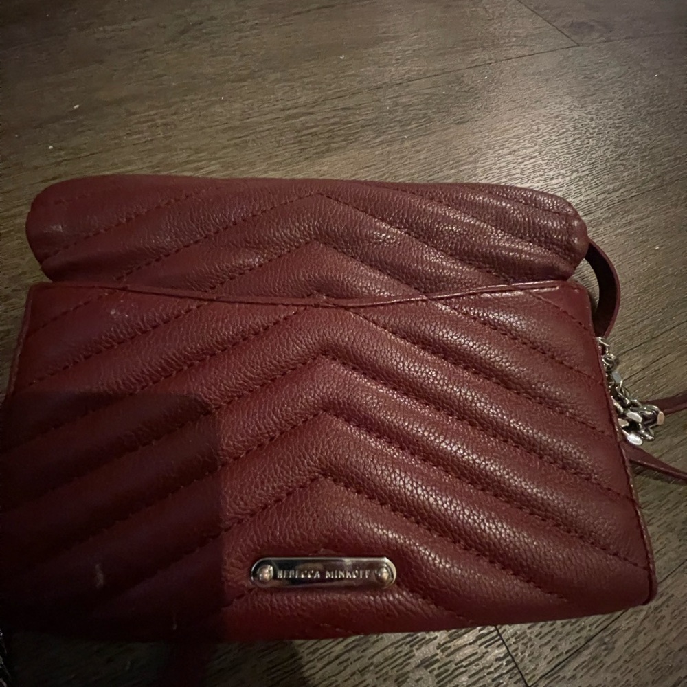 Elegant Burgundy Crossbody Bag